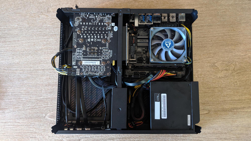 Time to manage some cables.